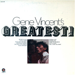 Gene Vincent Gene Vincent's Greatest! Vinyl LP USED