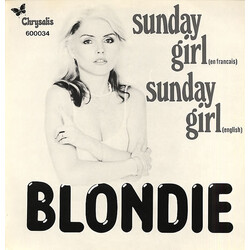 Blondie Sunday Girl (En Francais) / Sunday Girl (English) USED VINYL 12INCH 45 RPM SINGLE