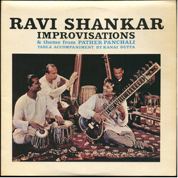 Ravi Shankar Improvisations And Theme From Pather Panchali Vinyl LP USED