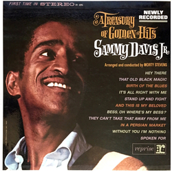 Sammy Davis Jr. A Treasury of Golden Hits Vinyl LP USED