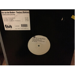 Ron Van Den Beuken Timeless (Remixes) USED VINYL 12INCH LIMITED EDITION PROMO WHITE LABEL