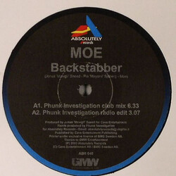 Moe (4) Backstabber USED VINYL 12INCH