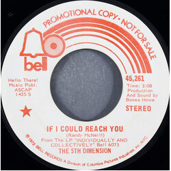 The Fifth Dimension If I Could Reach You USED VINYL 7INCH 45 RPM PROMO STYRENE STEREO MONO