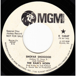 The Ram's Horn Shofar Shogood USED VINYL 7INCH 45 RPM PROMO