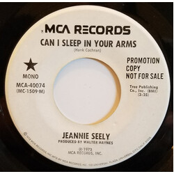 Jeannie Seely Can I Sleep In Your Arms USED VINYL 7INCH 45 RPM SINGLE PROMO STEREO MONO