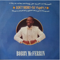Bobby McFerrin Don't Worry, Be Happy USED VINYL 12INCH SINGLE
