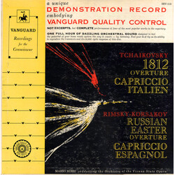 Pyotr Ilyich Tchaikovsky / Nikolai Rimsky-Korsakov / Mario Rossi (2) / Orchester Der Wiener Staatsoper 1812 Overture, Capriccio Italien / Russian East