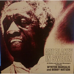 Art Blakey & The Jazz Messengers / Wynton Marsalis / Bobby Watson (2) Art Blakey In Sweden Vinyl LP USED