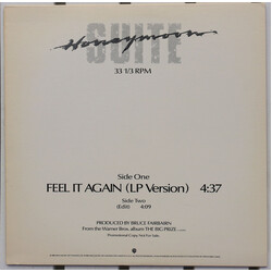Honeymoon Suite Feel It Again USED VINYL 12INCH 33 S RPM PROMO