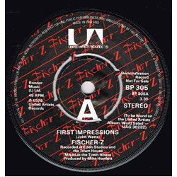 Fischer-Z First Impressions Vinyl 7" USED
