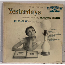 Russ Case And His Orchestra Yesterdays USED VINYL 7INCH 45 RPM EP MONO