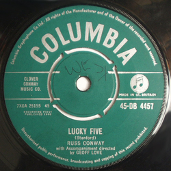 Russ Conway Lucky Five / The Birthday Cakewalk Vinyl 7" USED