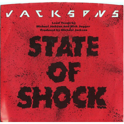 The Jacksons State Of Shock VINYL 7" USED