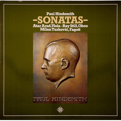 Paul Hindemith / Atar Arad / Ray Still / Milan Turkovic / Evelyne Brancart Sonatas Vinyl LP USED
