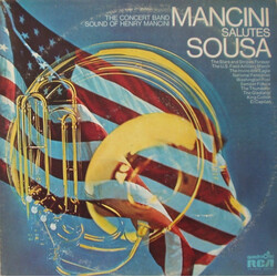 Henry Mancini Mancini Salutes Sousa - The Concert Band Sound Of Henry Mancini Vinyl LP USED