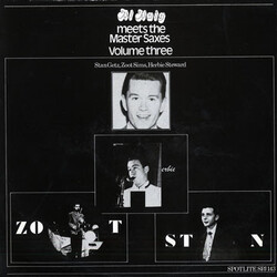 Al Haig Meets The Master Saxes Volume Three Vinyl LP USED