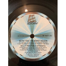 Billy Preston / Syreeta With You I'm Born Again USED VINYL 7INCH SINGLE 45 RPM