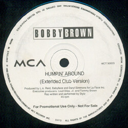 Bobby Brown Humpin' Around VINYL 12" USED