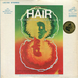 Various Hair - The American Tribal Love-Rock Musical (The Original Broadway Cast Recording) Vinyl LP USED