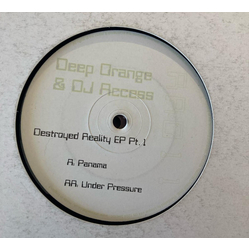 Deep Orange / DJ Access (3) Destroyed Reality EP Pt. 1 USED VINYL 12INCH 33 S RPM EP STEREO