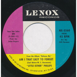 Esther Phillips Am I That Easy To Forget USED VINYL 7INCH 45 RPM SINGLE