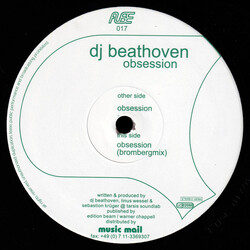 DJ Beathoven Obsession USED VINYL 12INCH