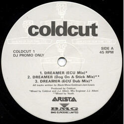 Coldcut Dreamer USED VINYL 12INCH 45 RPM PROMO