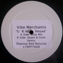 Vibe Merchants U R In My House USED VINYL 12INCH WHITE LABEL