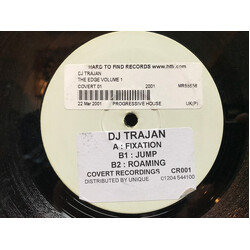 DJ Trajan The Edge EP Volume 1 USED VINYL 12INCH EP