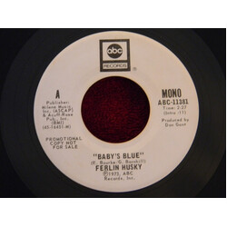 Ferlin Husky Baby's Blue USED VINYL 7INCH 45 RPM PROMO