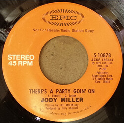 Jody Miller There's A Party Goin' On USED VINYL 7INCH 45 RPM SINGLE PROMO