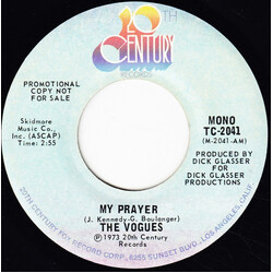 The Vogues My Prayer USED VINYL 7INCH 45 RPM PROMO