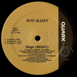 Bou Kahn / Egotrip (3) / Roger Sanchez Magic (Remix) / DreamWorld (Remix) USED VINYL 12INCH 33 S RPM