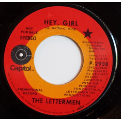 The Lettermen Hey, Girl / Worlds USED VINYL 7INCH 45 RPM PROMO