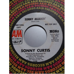Sonny Curtis Sunny Mornin' USED VINYL 7INCH 45 RPM SINGLE PROMO STEREO MONO