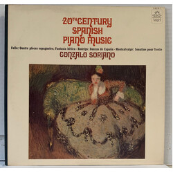 Gonzalo Soriano 20th Century Spanish Music Piano Music Vinyl LP USED