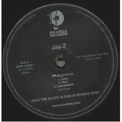 Jay-Z 99 Problems USED VINYL 12INCH PROMO