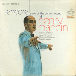 Henry Mancini Encore! More Of The Concert Sound Of Henry Mancini Vinyl LP USED