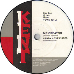 Candy And The Kisses / Chuck Jackson Mr Creator / Hand It Over USED VINYL 7INCH MONO