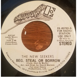 The New Seekers Beg, Steal Or Borrow USED VINYL 7INCH 45 RPM PROMO STEREO MONO