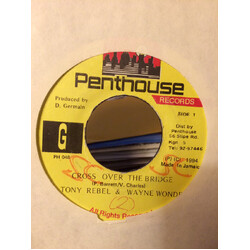 Tony Rebel / Wayne Wonder Cross Over The Bridge Vinyl 7" USED