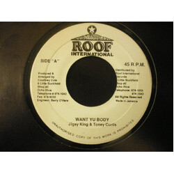 Jigsy King / Tony Curtis Want Yu Body Vinyl 7" USED