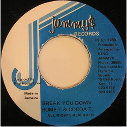 Home T / Cocoa Tea Break You Down Vinyl 7" USED