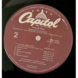Jack Nitzsche Heart Beat (Original Motion Picture Soundtrack) Vinyl LP USED