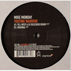 Mike Monday Tooting Warrior USED VINYL 12INCH 45 RPM