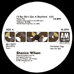 Shanice Wilson I'll Bet She's Got A Boyfriend Vinyl 12" USED