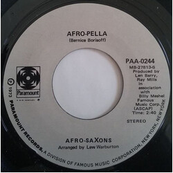 Afro-Saxons Afro-Pella / You Can't Kill A Fish With Water USED VINYL 7INCH 45 RPM SINGLE