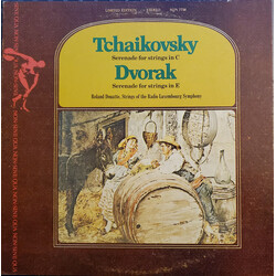 Pyotr Ilyich Tchaikovsky / Antonín Dvořák / Roland Douatte / Orchestra Of Radio Luxembourg Serenades For Strings Vinyl LP USED