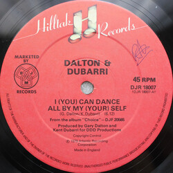 Dalton & Dubarri I (You) Can Dance All By My(Your)self USED VINYL 12INCH SINGLE