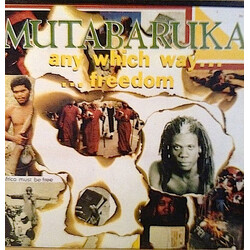 Mutabaruka Any Which Way ...Freedom Vinyl LP USED